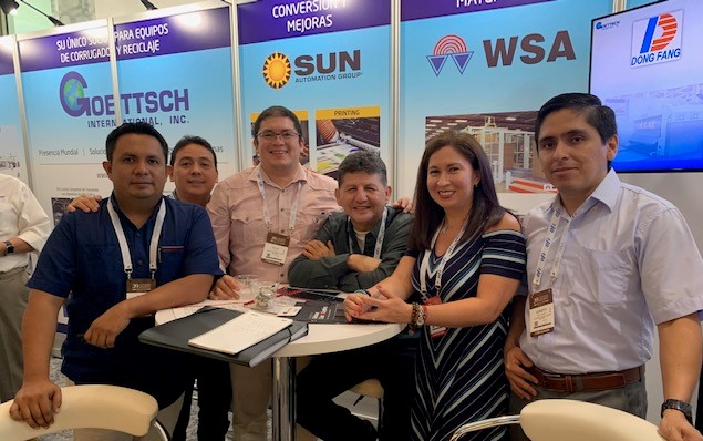 Guests at the Goettsch Booth, ACCCSA 2019